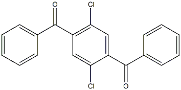 (2,5-dichlro-1,4-phenylene)bis(phenylMethanone) Structure