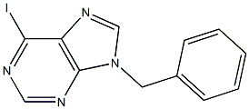 9-Benzyl-6-iodo-9H-purine Struktur