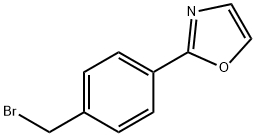 2-(4-(BROMOMETHYL)PHENYL)OXAZOLE Struktur