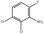 2,3-ジクロロ-6-フルオロアニリン 化学構造式