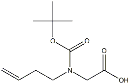 Boc-D-Homoallylglycine Struktur