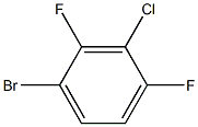 2,4二氟-3-氯溴苯 结构式
