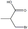 (2RS)-3-BroMo-2-Methylpropanoic Acid Struktur