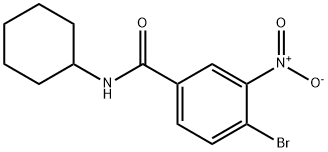 4-Bromo-N-cyclohexyl-3-nitrobenzamide|4-Bromo-N-cyclohexyl-3-nitrobenzamide
