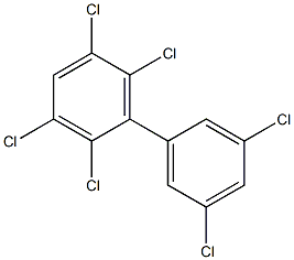 2,3,3',5,5',6-Hexachlorobiphenyl Solution Structure