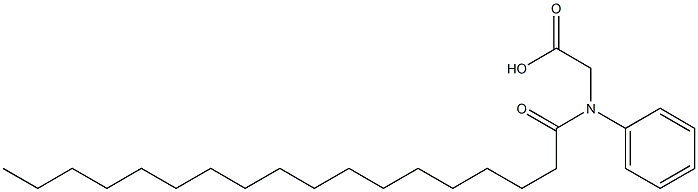 N-Octadecanoyl-L-phenylglycine Structure