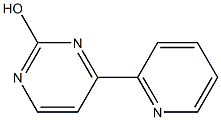 4 - (吡啶-2基)嘧啶2 -醇,,结构式