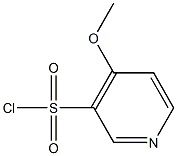 4 -甲氧基吡啶- 3 -磺酰氯, , 结构式