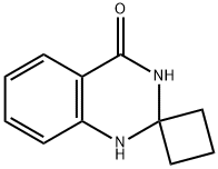 Spiro[1,2,3,4-tetrahydroquinazoline-2,1'-cyclobutane]-4-one Structure