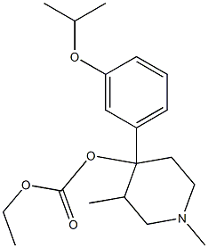 Carbonic acid ethyl ester 4-(3-isopropoxy-phenyl)-1,3-diMethyl-piperidin-4-yl ester