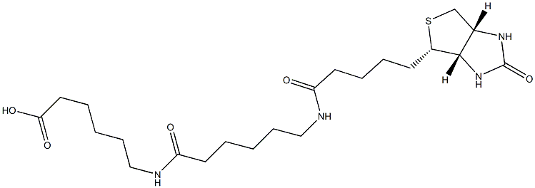  6-(6-(5-((3aS,4S,6aR)-2-oxohexahydro-1H-thieno[3,4-d]iMidazol-4-yl)pentanaMido)hexanaMido)hexanoic acid