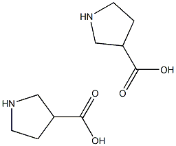 L-pyrrolidine-3-carboxylic acid L-pyrrolidine-3-carboxylic acid Structure