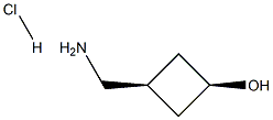 cis-3-(AMinoMethyl)cyclobutanol hydrochloride Struktur