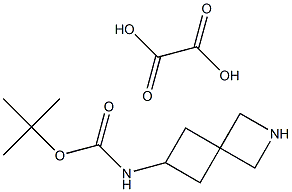 tert-butyl 2-azaspiro[3.3]hept-6-ylcarbaMate oxalate Structure