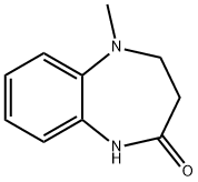 4,5-dihydro-5-Methyl-1H-benzo[b][1,4]diazepin-2(3H)-one Structure