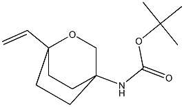 Tert-butyl 1-vinyl-2-oxabicyclo[2.2.2]octan-4-ylcarbaMate Struktur