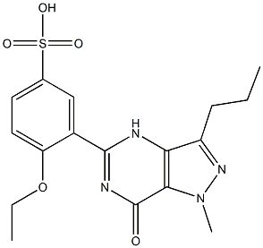 3-(4,7-Dihydro-1-Methyl-7-oxo-3-propyl-1H-pyrazolo[4,3-d]pyriMidin-5-yl)-4-ethoxybenzenesulfonic Acid