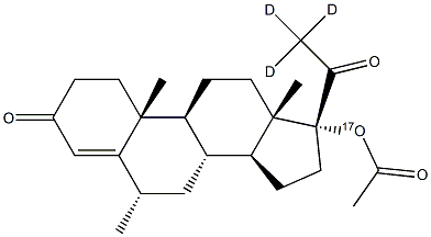 Medroxy Progesterone-d3 17-O|
