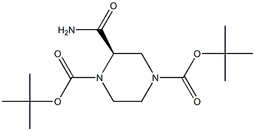 (R)-di-tert-butyl 2-carbaMoylpiperazine-1,4-dicarboxylate
