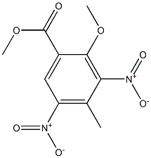 Methyl 2-Methoxy-4-Methyl-3,5-dinitrobenzoate