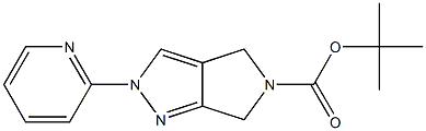 tert-Butyl 2-Pyridin-2-yl-2,6-dihydro-4H-pyrrolo[3,4-c]pyrazole-5-carboxylate|