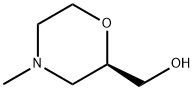 (R)-4-甲基-2-羟甲基吗啉 结构式