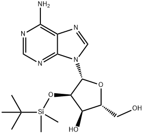 2'-O-t-ButyldiMethylsilyl adenosine Struktur