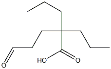 5-氧代-2,2-二丙基戊酸,,结构式