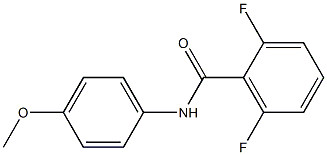 2,6-二氟-N-(4-甲氧基苯)苯甲酰胺,905416-51-5,结构式