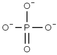 磷酸根, 离子色谱标准溶液,SPECPURE, 磷酸根 1000ΜG/ML, , 结构式