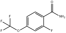 2-Fluoro-4-(trifluoroMethoxy)benzaMide, 97% Structure