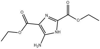 diethyl 4-aMino-1H-iMidazole-2,5-dicarboxylate Structure