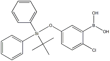 5-(tert-butyldiphenylsilyloxy)-2-chlorophenylboronic acid