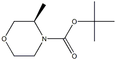 (R)-tert-butyl 3-MethylMorpholine-4-carboxylate Structure