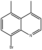 8-broMo-4,5-diMethylquinoline Struktur