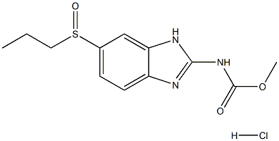 丙硫咪唑亚砜盐酸盐,,结构式