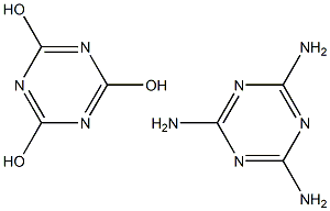 MelaMine cyanurate Structure
