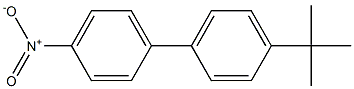1-tert-Butyl-4-(4-nitrophenyl)benzene Structure