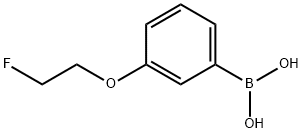 3-(2-Fluoroethoxy)phenylboronic acid Structure