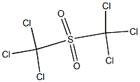 Hexachlorodimethyl sulfone Solution,,结构式