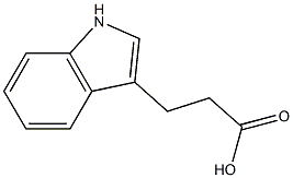 3-Indolepropionic acid Solution Struktur