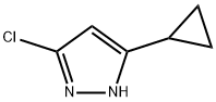 5-Chloro-3-cyclopropylpyrazole Struktur