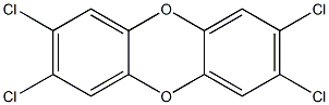 2,3,7,8-Tetrachlorodibenzo-p-dioxin 10 μg/mL in Toluene Structure