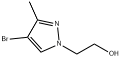 2-(4-BroMo-3-Methyl-pyrazol-1-yl)-ethanol 结构式