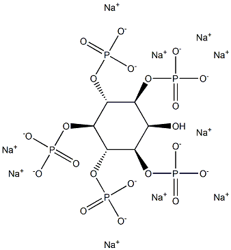 D-myo-Inositol-1,3,4,5,6-pentaphosphate (sodium salt) Structure