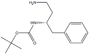 (S)-tert-butyl (4-aMino-1-phenylbutan-2-yl)carbaMate Structure