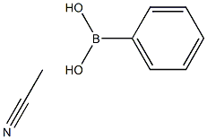 acetonitrile phenylboronate Structure