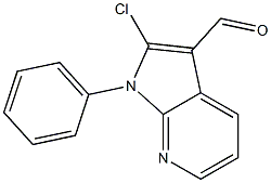 2-chloro-1-phenyl-1H-pyrrolo[2,3-b]pyridine-3-carbaldehyde