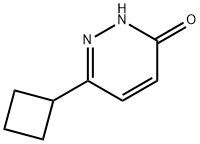 6-cyclobutylpyridazin-3(2H)-one Structure