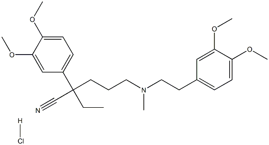 (2RS)-2-(3,4-DiMethoxyphenyl)-
5-[[2-(3,4-diMethoxyphenyl)ethyl](Methyl)aMino]-
2-ethylpentanenitrile Hydrochloride